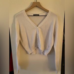 Brandy Melville white cardigan